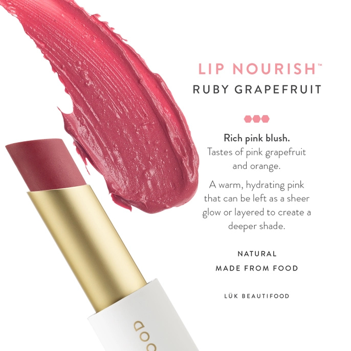 Lip Nourish in Ruby Grapefruit Lip Nourish in Ruby Grapefruit