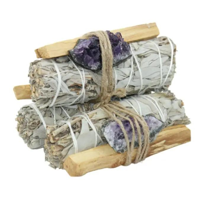 Sage Bundle: Sage, Palo Santo, Amethyst – Nourish Natural  display picture 3