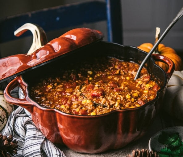 Pumpkin Chili {Slow Cooker or Stovetop}