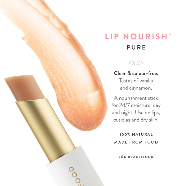 Lip Nourish Natural Lipstick: Pure