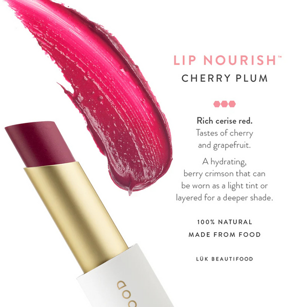 Lip Nourish Natural Lipstick: Cherry Plum