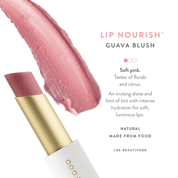 Lip Nourish Natural Lipstick: Guava Blush