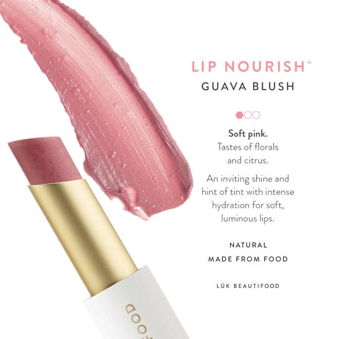 Lip Nourish Natural Lipstick: Guava Blush