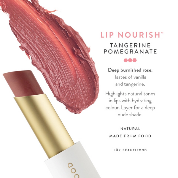 Lip Nourish Natural Lipstick: Tangerine Pomegranate