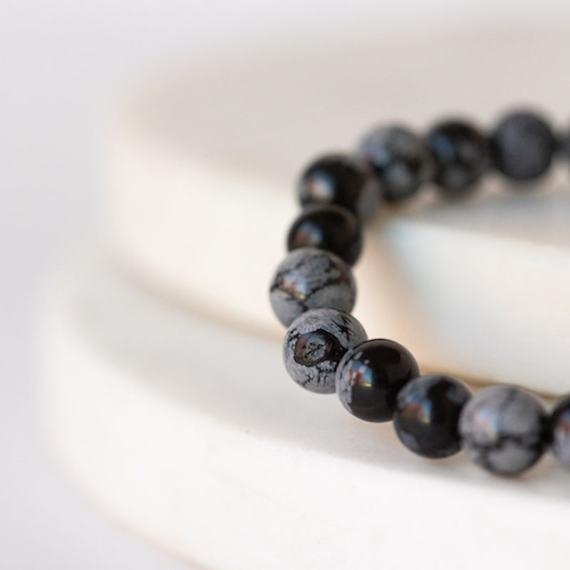 Essential Oil Diffuser Bracelet: Onyx