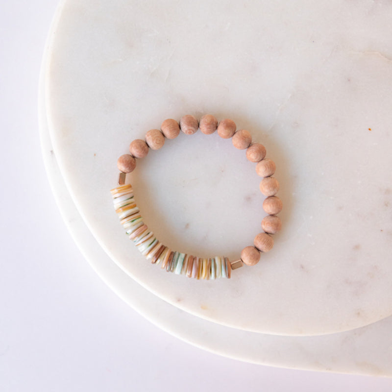 Essential Oil Diffuser Bracelet: Amazonite