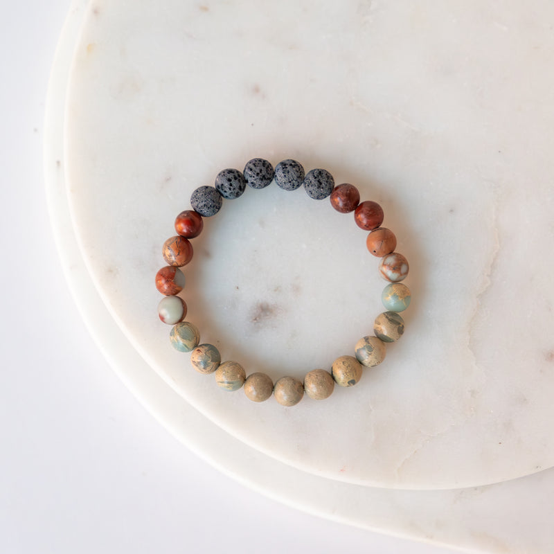 Essential Oil Diffuser Bracelet: African Opal