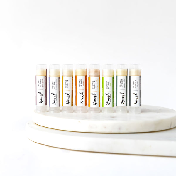 organic lip balm