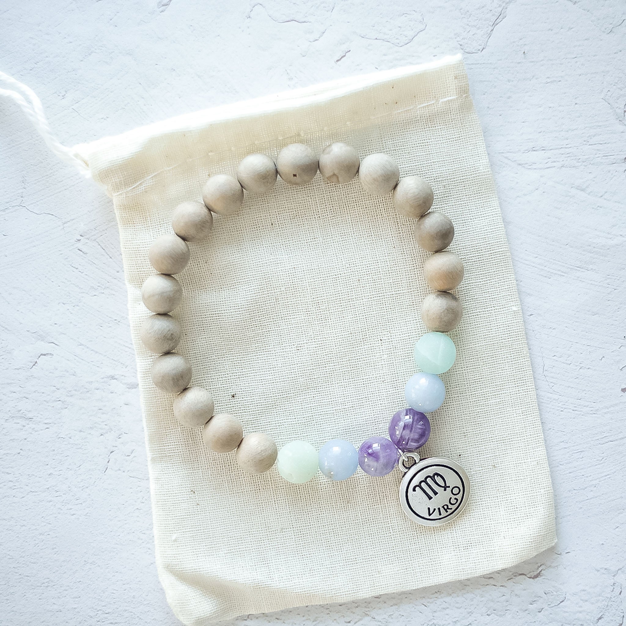 Virgo Zodiac Diffuser Bracelet Nourish Natural Products