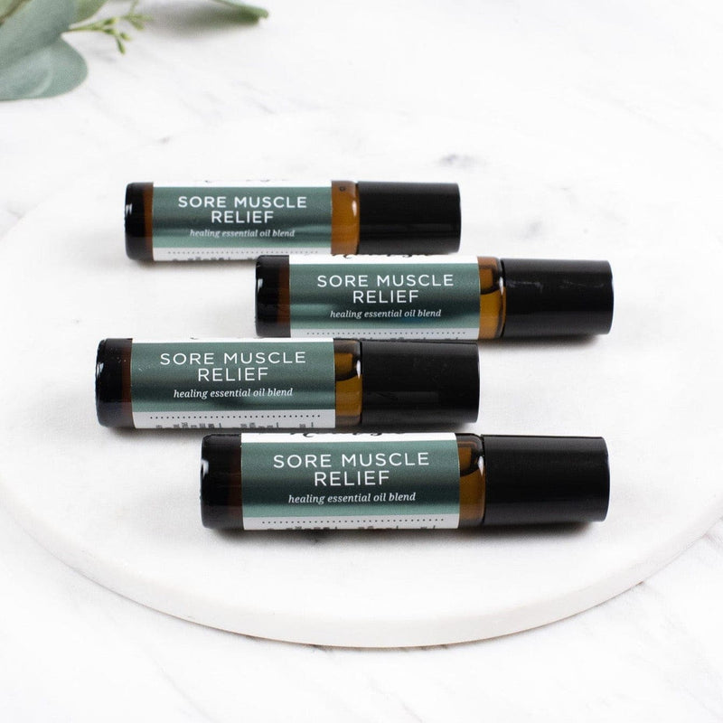 Sore Muscle Relief Essential Oil Roller Blend